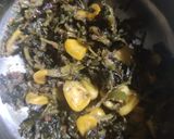 A picture of step 2 of Leftover Methi Corn stuffed Rava Sandwich.