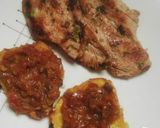 Foto del paso 5 de la receta: Patacones o Tostones con ahogado y pollo a la plancha
