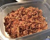 Une image de l'étape 6 de Crème de brocciu à la prune et jambon cru.