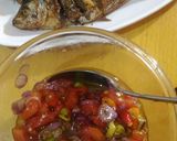 Foto langkah ke 4 dari resep Ikan Goreng Sambal Dabu-Dabu / Colo-colo.