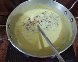 A picture of step 6 of Rasmalai.