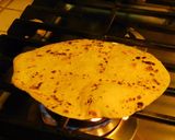 A picture of step 6 of Cheesy Multi Layered Flat bread.