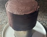 Foto del paso 5 de la receta: Torta de chocolate con baño espejo🍫