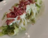 Une image de l'étape 11 de Spaghettis de Poireaux, Crème de Camembert, Émietté de Pancetta.