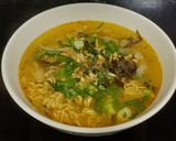 Hình bước làm 3 của món Mì gói bò mộc nhĩ