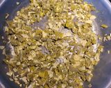 A picture of step 1 of Quesadillas with Nopales, Oaxaca Cheese, and Tomatillo Salsa.