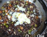 A picture of step 4 of Red Quinoa Mix Vegetable Risotto.