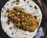 A picture of step 8 of Egg keema rolls.