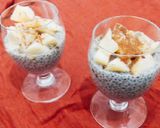 Foto del paso 2 de la receta Pudín de chía con manzana