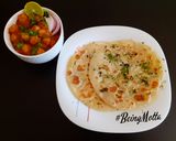 A picture of step 10 of Kulcha-Chole.