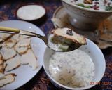 A picture of step 10 of Abdoogh Khiar (Iranian cold cucumber soup).