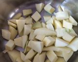 A picture of step 1 of Raw Mango Jaggery Kulfi.