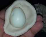 Foto langkah ke 3 dari resep Bakso aci isi telur puyuh dan keju.