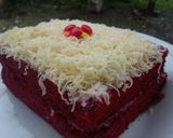Foto langkah ke 7 dari resep Cake Red Velvet Kukus sederhana.