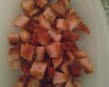 Foto del paso 2 de la receta: Tallarines con bacon y filete empanado