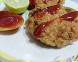 A picture of step 5 of Poha cutlet.
