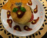 A picture of step 7 of Low cal Veg burger with homemade bun.