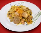 Foto del paso 3 de la receta Arroz con lomo y champiñones