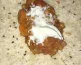 A picture of step 4 of Red lentil curry.
