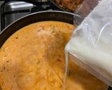 A picture of step 9 of Chicken tofu curry.