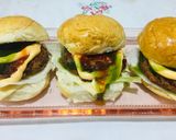 A picture of step 5 of Anda Shami mini Burger with twist of Cheese.