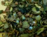 A picture of step 5 of Bottle guard spruce fry.