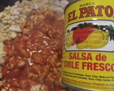 Foto del paso 3 de la receta: Morrones rellenos🌹