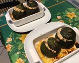 Une image de l'étape 16 de Courgettes rondes farcies ricotta et jambon blanc.