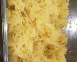 Foto del paso 4 de la receta: Calabaza espaguetis al horno..🍝