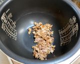 A picture of step 2 of Chinese Nanjing Rice Shaomai.
