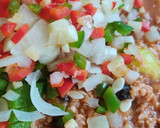 Foto del paso 4 de la receta: Zapallitos rellenos de proteína de soja con verdura (vegano)