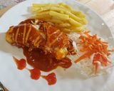 Foto langkah ke 4 dari resep Chicken Cordon Bleu ala Solaria.