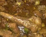 Foto langkah ke 4 dari resep Bistik daging kambing enak dan sederhana.