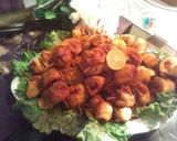 A picture of step 6 of Spicy Chicken skewers.
