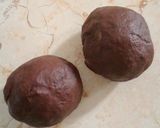 A picture of step 10 of Chocolate Ravioli with Khoya Filling.