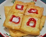 Hình bước làm 2 của món Đậu hũ đồng tiền chiên