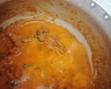 A picture of step 4 of Mughlai mutton zafrani korma.