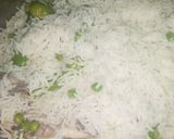 A picture of step 7 of Chinese fried rice.