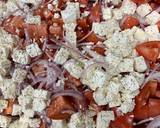 Foto del paso 1 de la receta Ensalada de tomates con carne balsmica