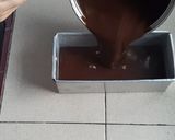 Foto langkah ke 3 dari resep Puding Brownies Chocolatos.