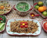 Hình bước làm 7 của món Bữa ăn đổi vị với mì xào và cơm chiên
