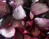 A picture of step 1 of Jamun shots(Malabar plum,Java plum or black plum).