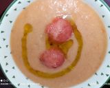 A picture of step 7 of Gazpacho.