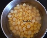 A picture of step 1 of Sukhi Chane Ki Dal.