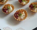 A picture of step 6 of Veggie Chaat Canapès.
