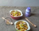 Gambar langkah 5 resipi Loaded Potato Bowl ala KFC.