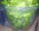 A picture of step 7 of Alu Palak.
