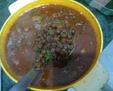 A picture of step 5 of Kala chana.