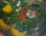 Foto langkah ke 2 dari resep Sayur Bayam Gambas.
