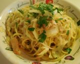 A picture of step 9 of Tuna & Cabbage Spaghetti Pasta.